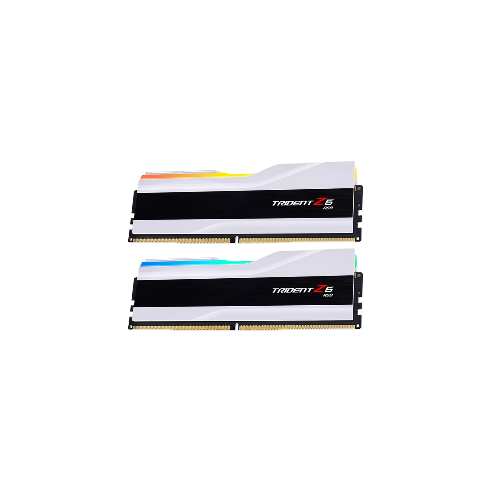 Модуль памяти для компьютера DDR5 64GB (2x32GB) 6000 MHz Trident Z5 RGB White G.Skill (F5-6000J3636F32GX2-TZ5RW)