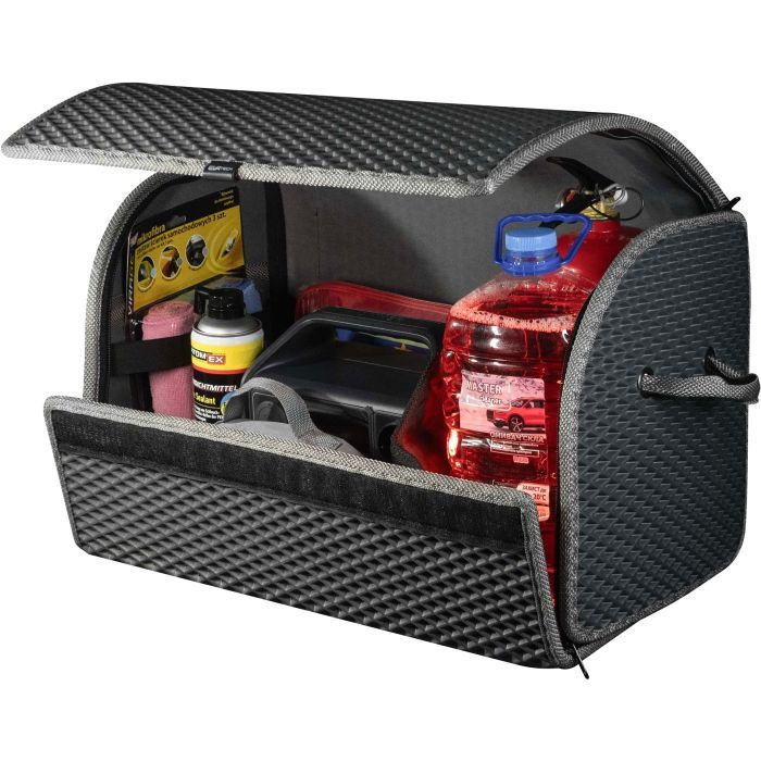 Сумка-органайзер EVAtech M-PRO 32x50x30 см. Ромб сірий з сірим кантом (BS13642OM3RGG) зображення 4