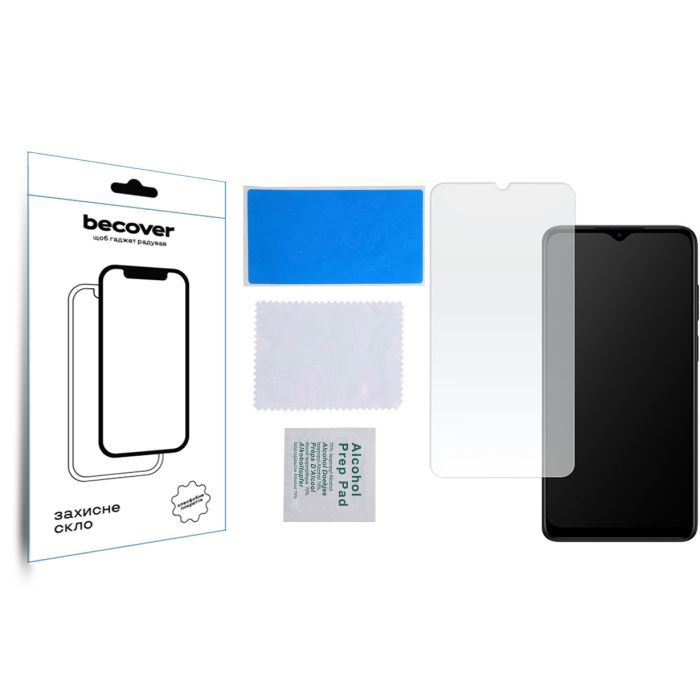Скло захисне BeCover Motorola Moto E22/E22i 3D Crystal Clear Glass (709732) зображення 3