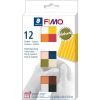 Пластика Fimo Natural Colours 12 кольорів х 25 г (4007817053430)