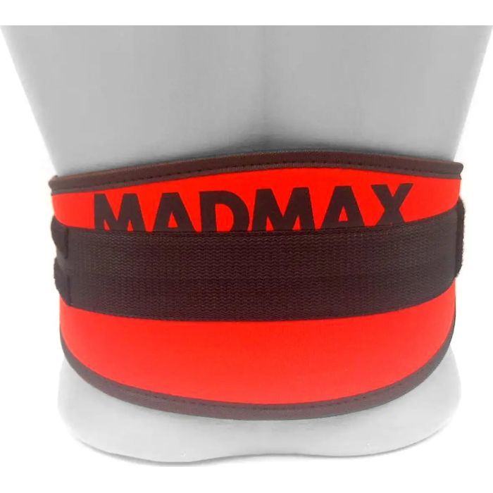 Атлетичний пояс MadMax MFB-421 Simply the Best неопреновий Blue XXL (MFB-421-BLU_XXL) зображення 8