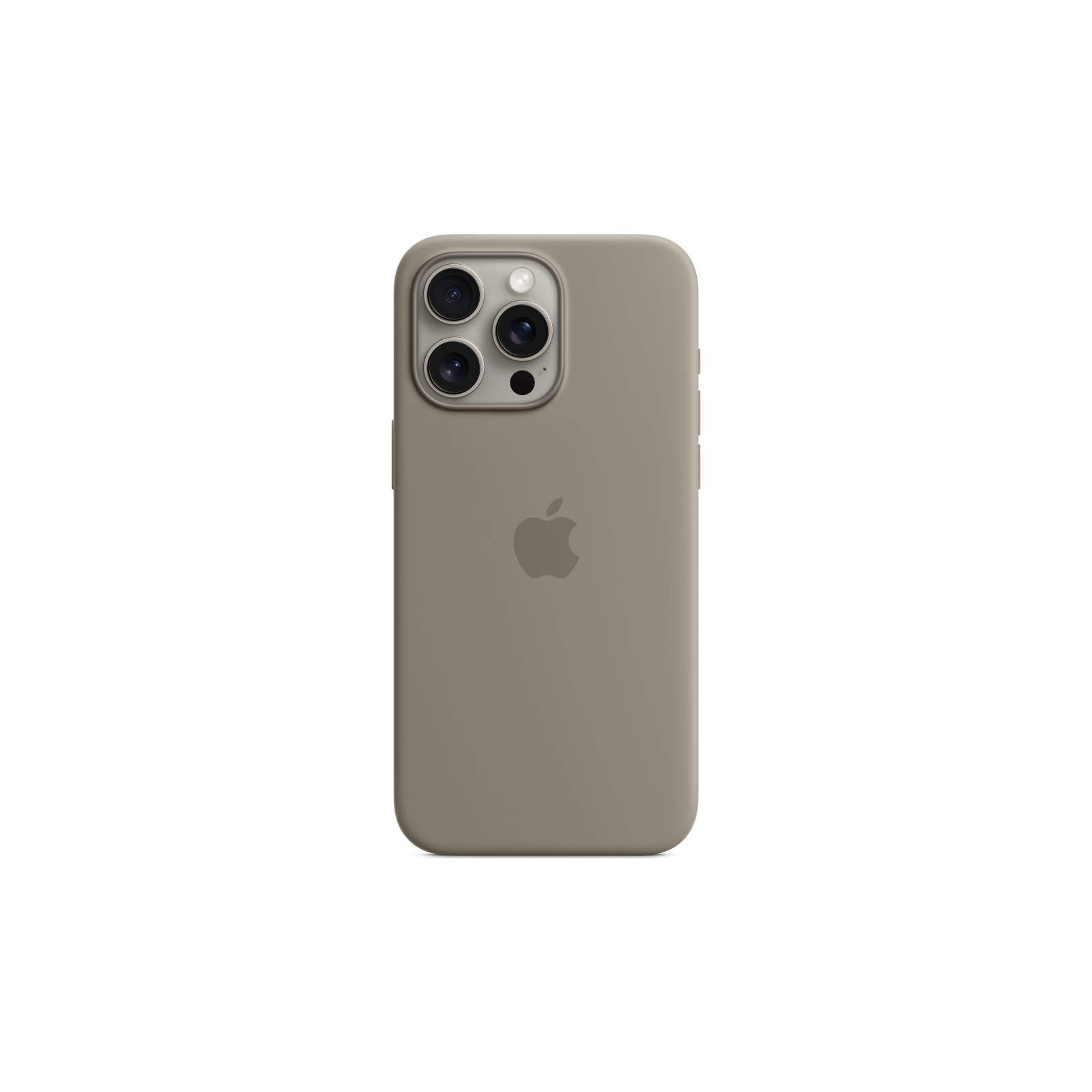Чехол для мобильного телефона Apple iPhone 15 Pro Max Silicone Case with MagSafe Clay (MT1Q3ZM/A)