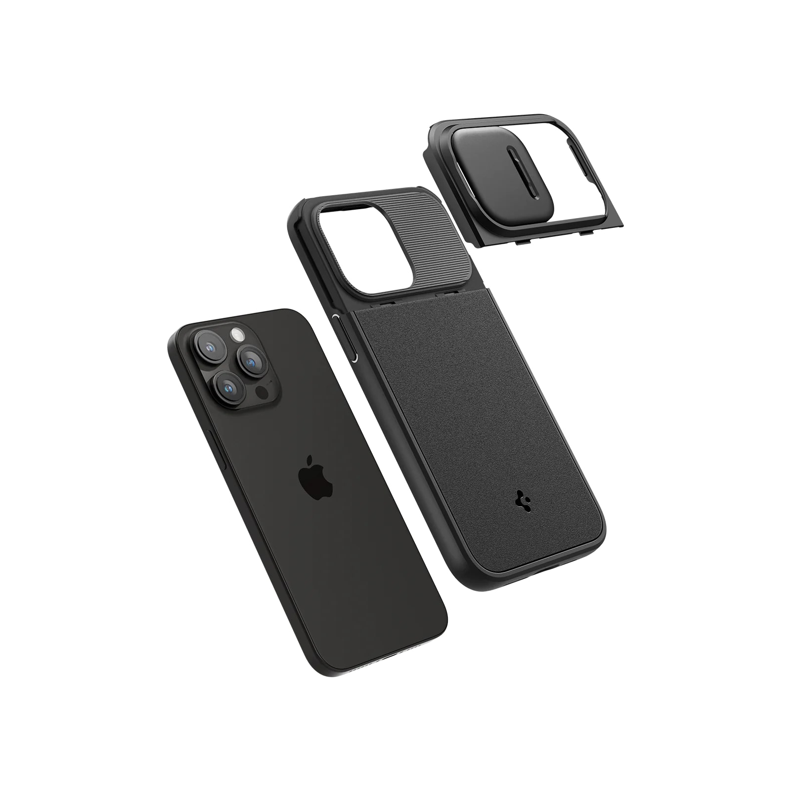 Чехол для мобильного телефона Spigen Apple iPhone 15 Pro Max Optik Armor MagFit Black (ACS06599) изображение 10