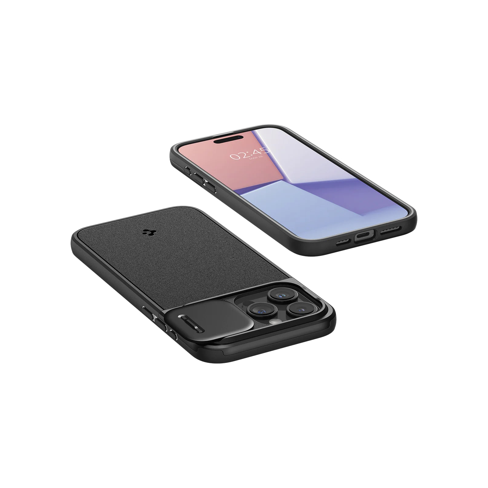 Чохол до мобільного телефона Spigen Apple iPhone 15 Pro Max Optik Armor MagFit Black (ACS06599) зображення 7
