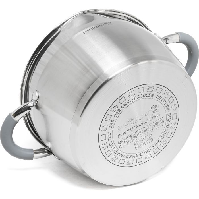 Кастрюля Hölmer Chef Assistant з кришкою 3,6 л (CR-16536-SSGD Chef Assistant) изображение 5