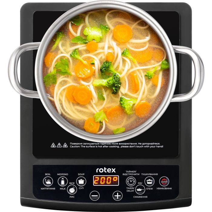 Настільна плита Rotex RIO215-G зображення 4