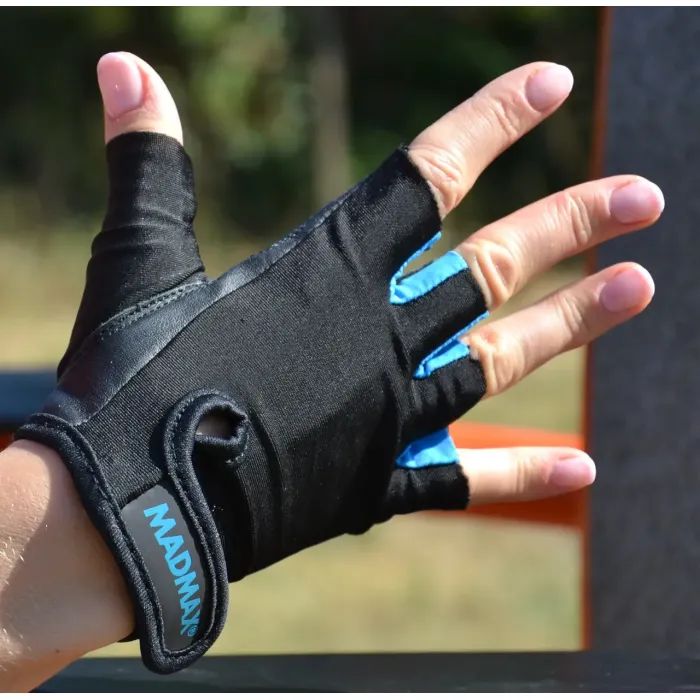 Перчатки для фитнеса MadMax MFG-251 Rainbow Turquoise XS (MFG-251-TRQ_XS) изображение 10