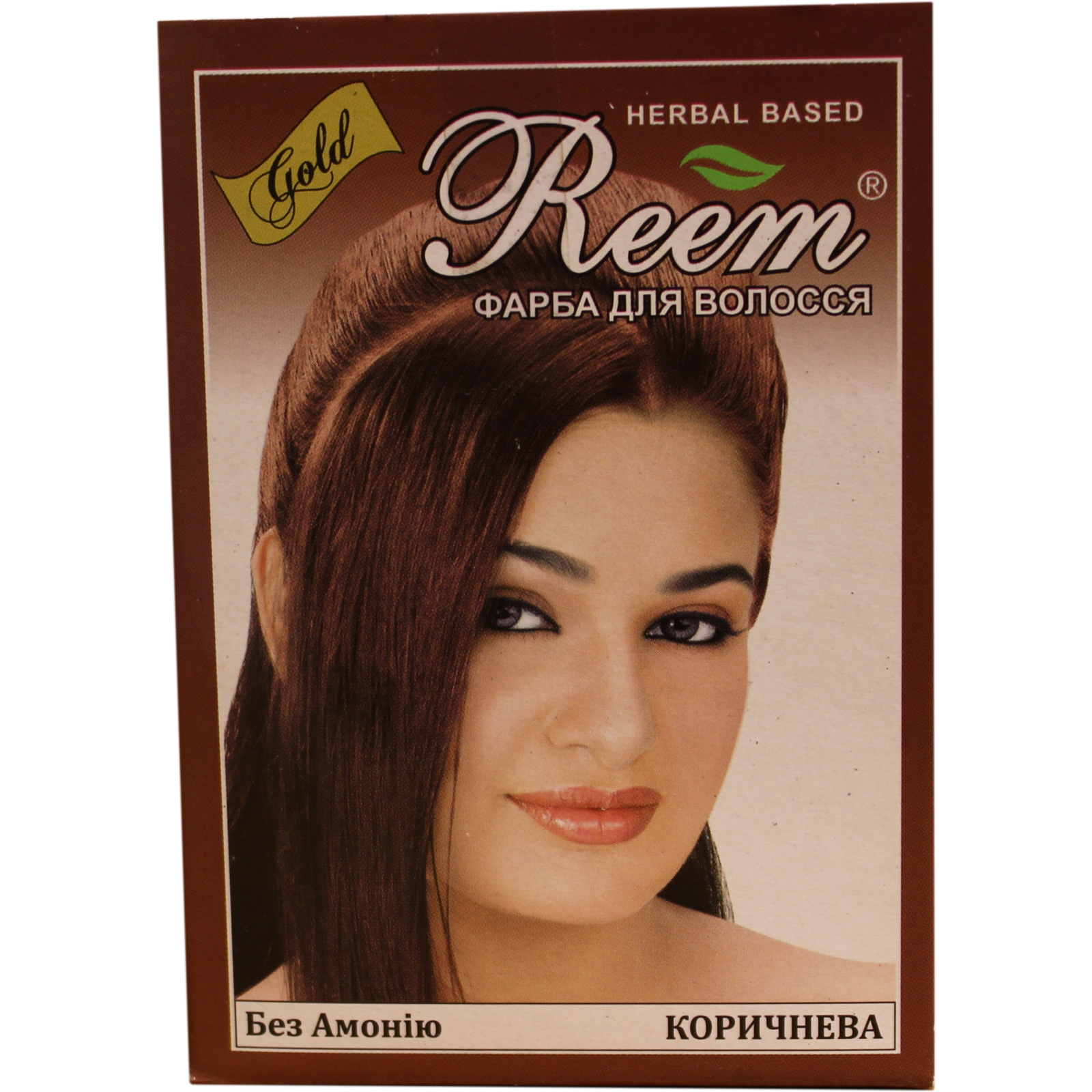 Краска для волос Reem Gold Коричневая 60 г (8906029310071)