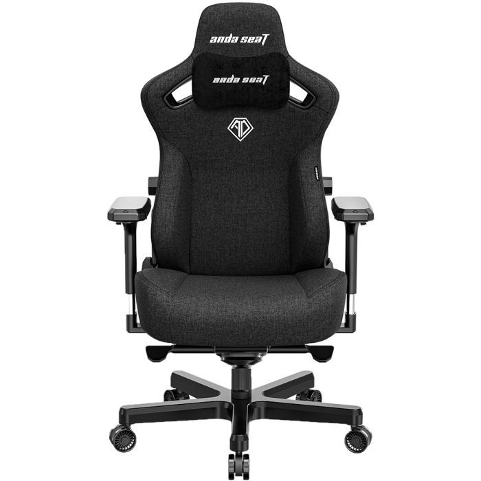 Крісло ігрове Anda Seat Kaiser 3 Fabric Size XL Black (AD12YDC-XL-01-B-CF)
