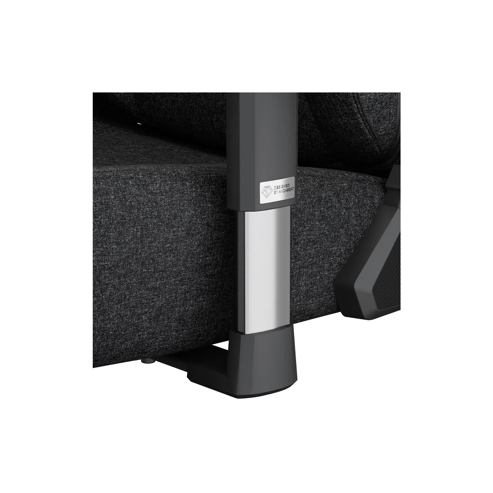 Кресло игровое Anda Seat Kaiser 3 Fabric Size XL Black (AD12YDC-XL-01-B-CF) изображение 6
