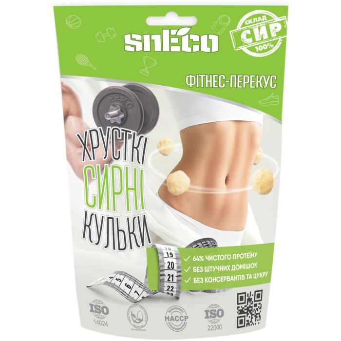 Сыр сушеный snEco Фитнес 28 г (4823095806212)