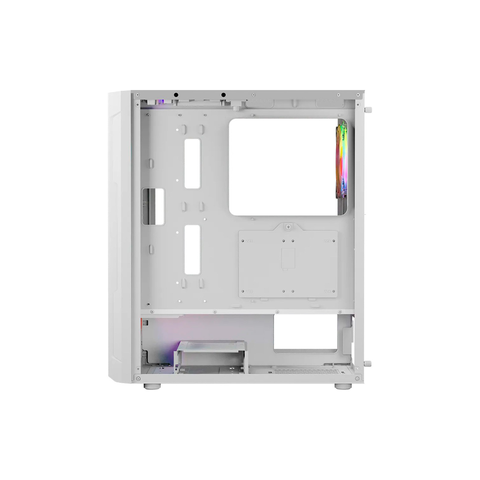 Корпус Logic concept ARAMIS MESH+GLASS ARGB fans 4x120mm WHITE (AT-ARAMIS-20-0000000-0002) зображення 5