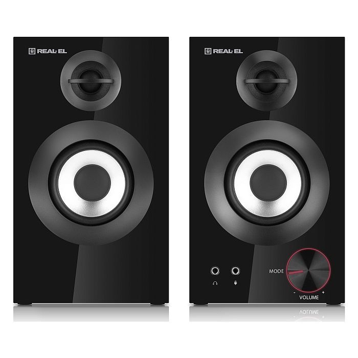 Акустическая система REAL-EL S-420 Black (EL121200011) изображение 2