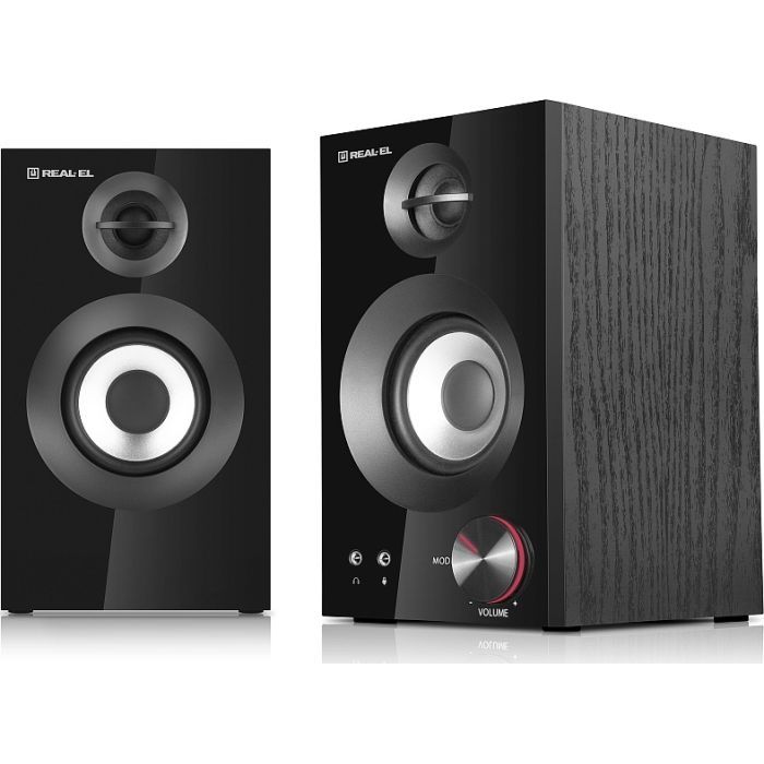 Акустическая система REAL-EL S-420 Black (EL121200011) изображение 3