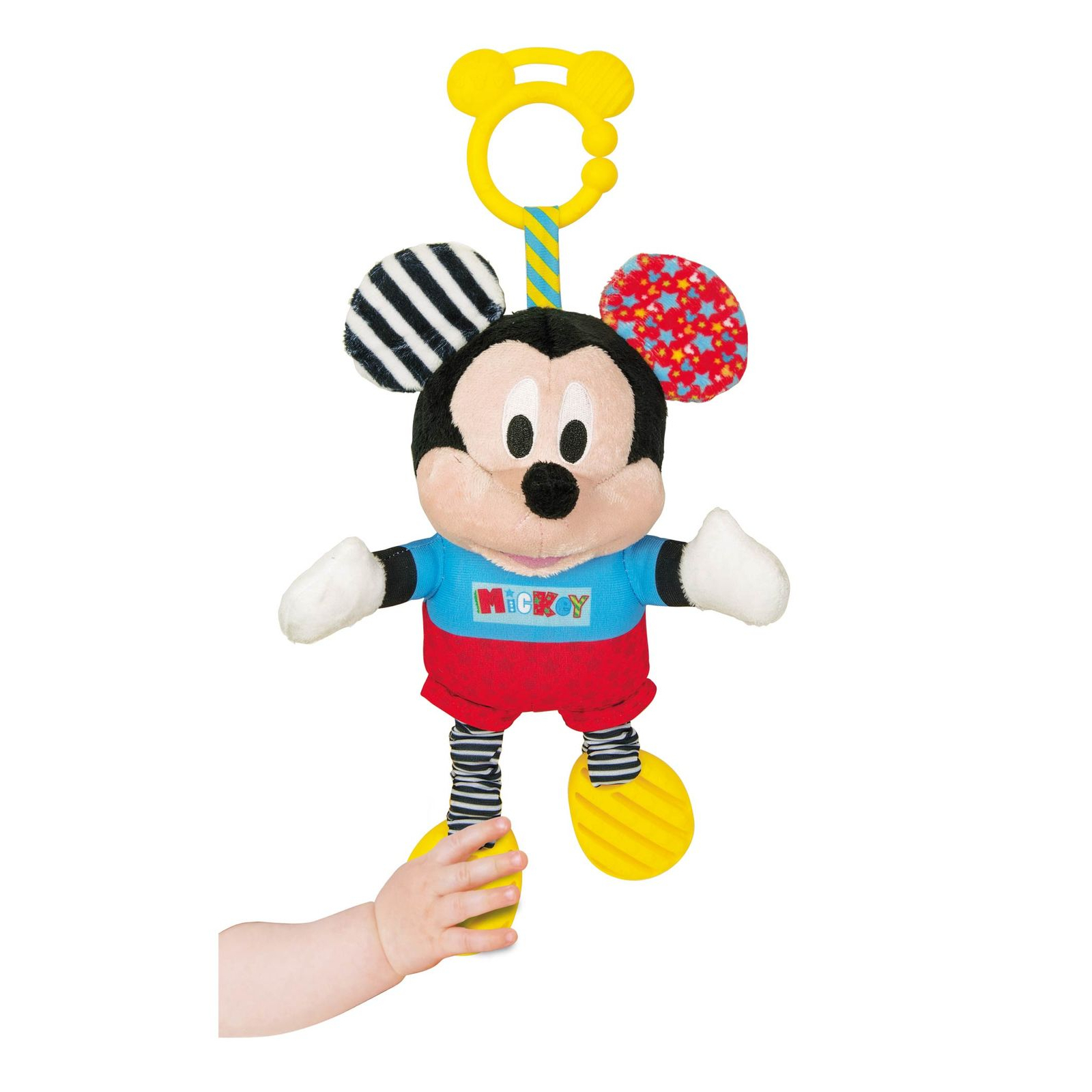 Іграшка на коляску Clementoni Baby Mickey серія Disney Baby (17165) зображення 5