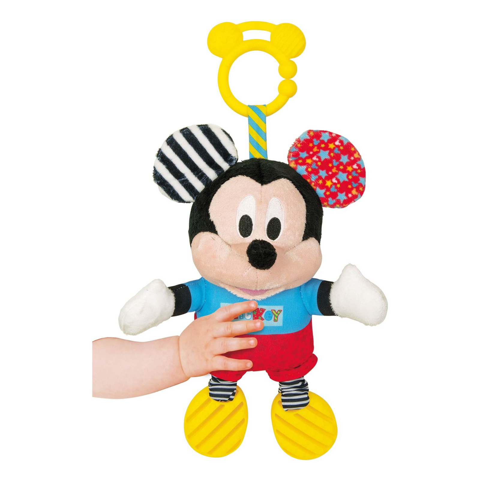 Іграшка на коляску Clementoni Baby Mickey серія Disney Baby (17165) зображення 6