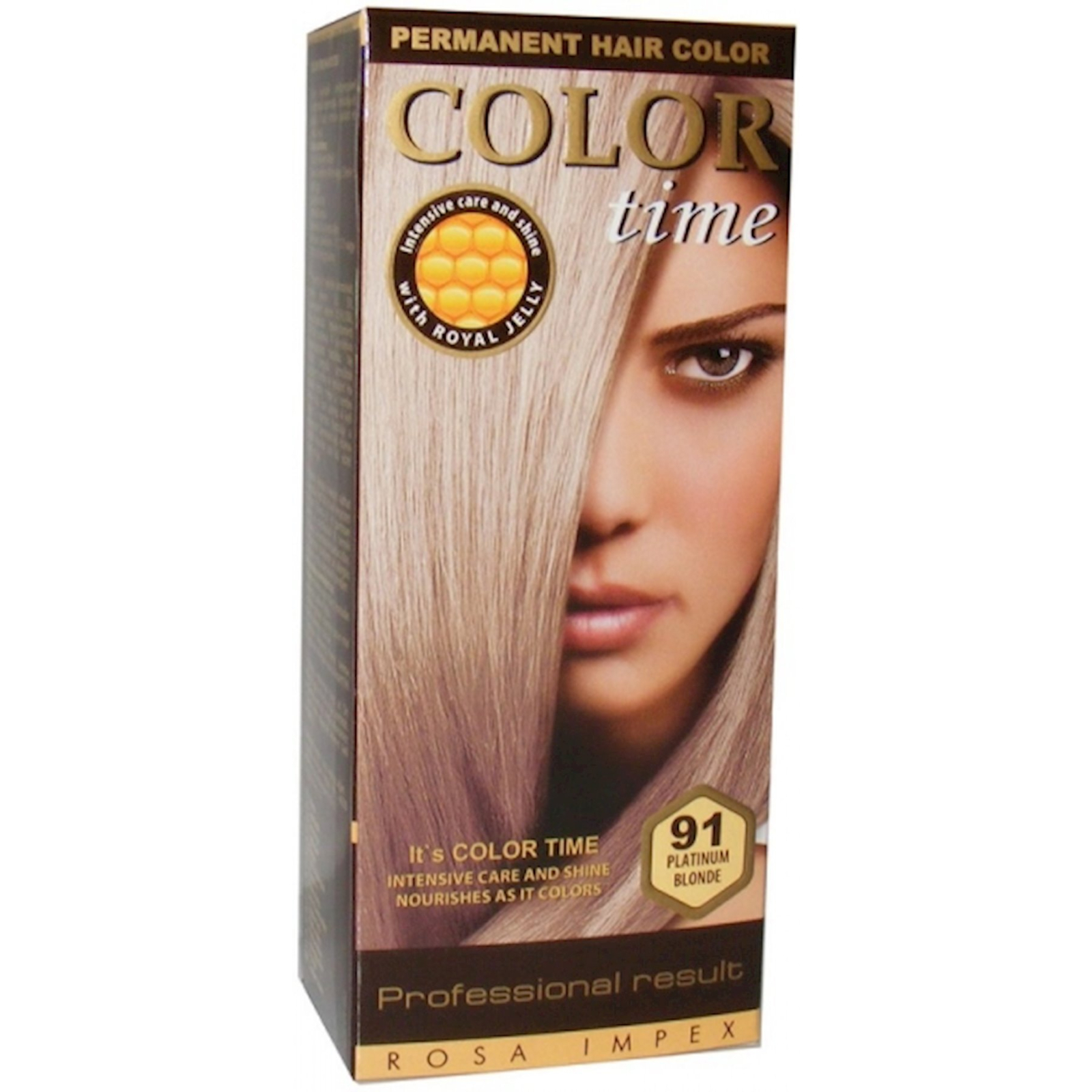 Краска для волос Color Time 91 - Платиново-русый (3800010502610)
