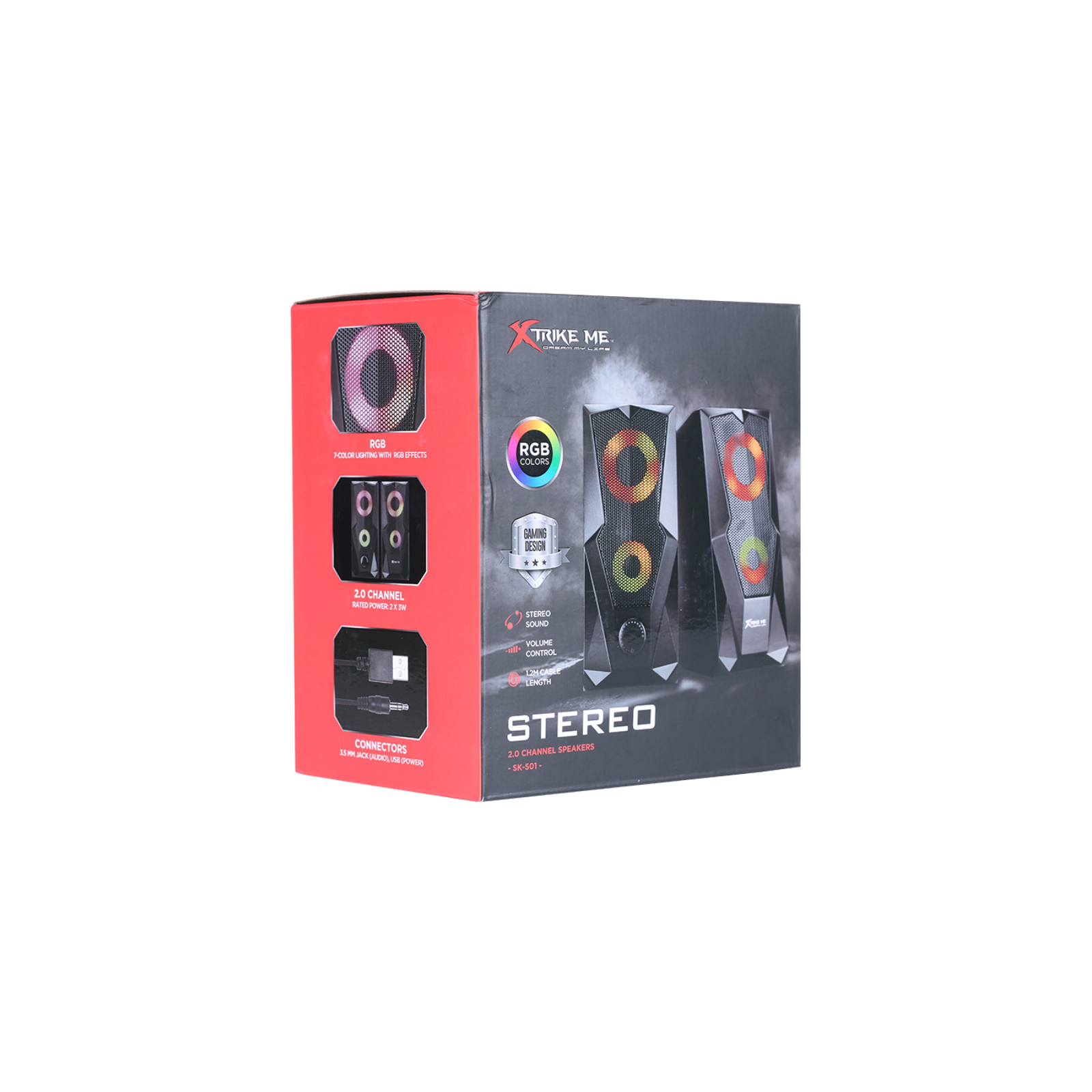 Акустическая система Xtrike ME SK-501 6Вт RGB USB (SK-501) изображение 5