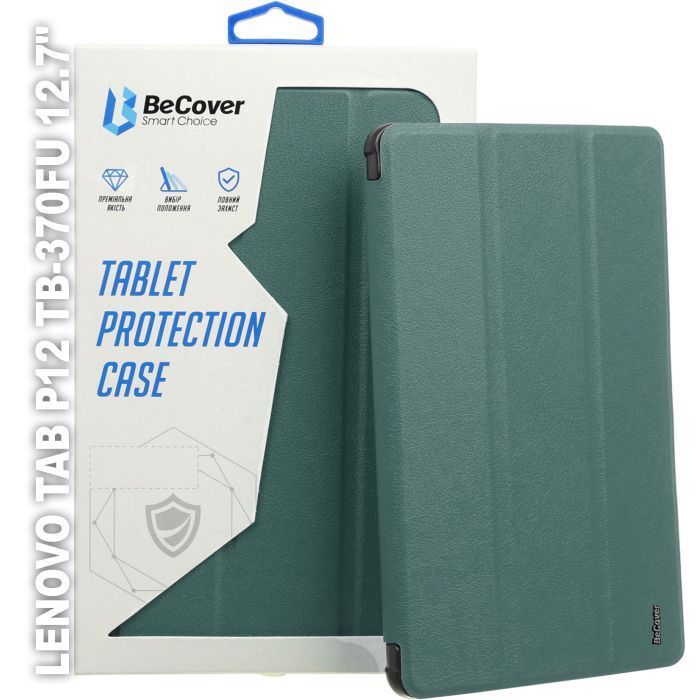 Чехол для планшета BeCover Smart Case Lenovo Tab P12 TB-370FU 12.7" Black (709878)
