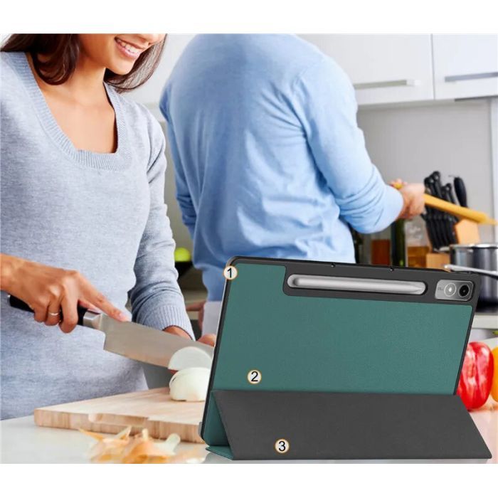 Чехол для планшета BeCover Smart Case Lenovo Tab P12 TB-370FU 12.7" Black (709878) изображение 8