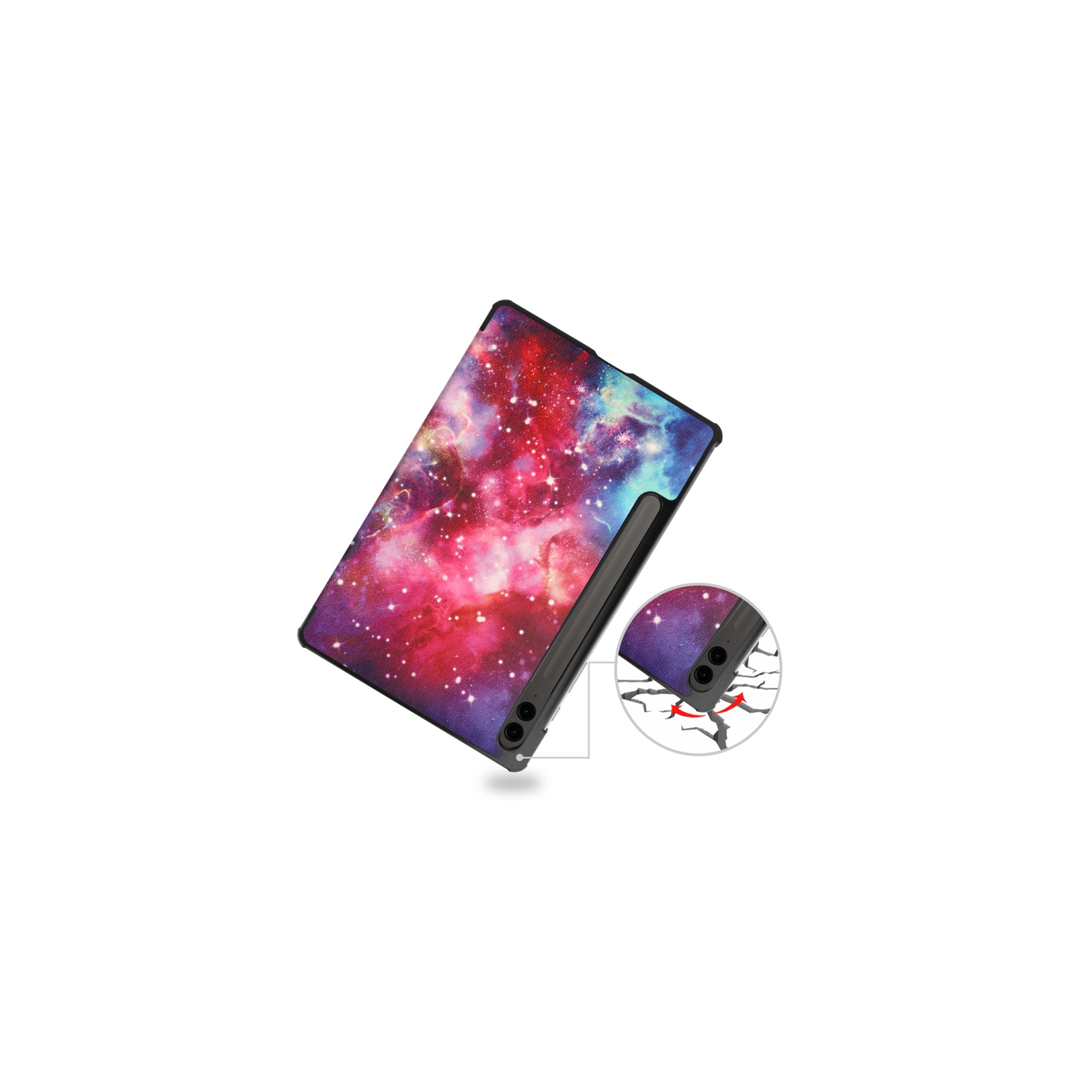 Чохол до планшета BeCover Smart Case Samsung Tab S9 Plus (SM-X810/SM-X816)/S9 FE Plus (SM-X610/SM-X616) 12.4" Gray (710324) зображення 6