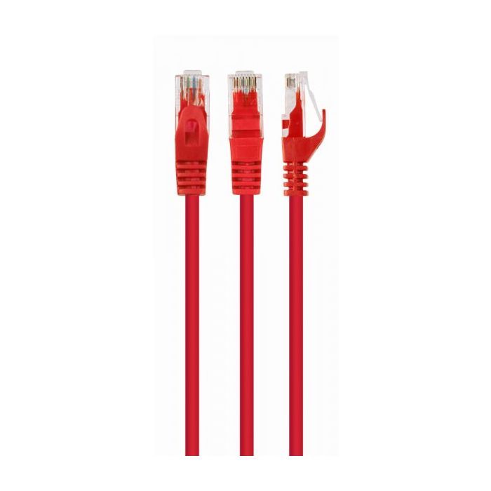Патч-корд 1.5м UTP cat 6 CCA red Cablexpert (PP6U-1.5M/R)