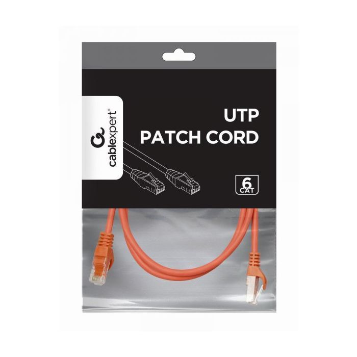 Патч-корд 1.5м UTP cat 6 CCA red Cablexpert (PP6U-1.5M/R) изображение 2