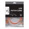 Патч-корд 1.5м UTP cat 6 CCA red Cablexpert (PP6U-1.5M/R) изображение 2