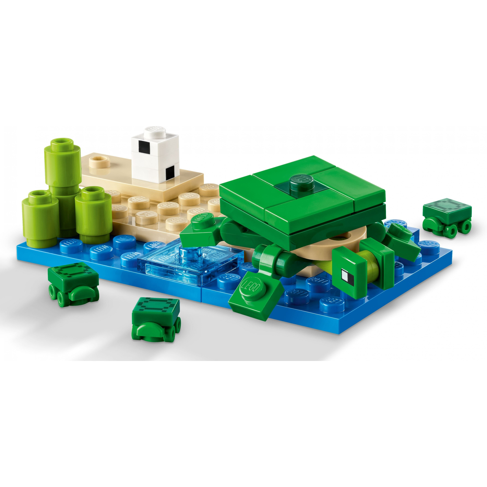 Конструктор LEGO Minecraft Пляжний будинок у формі черепахи 234 деталей (21254) зображення 5