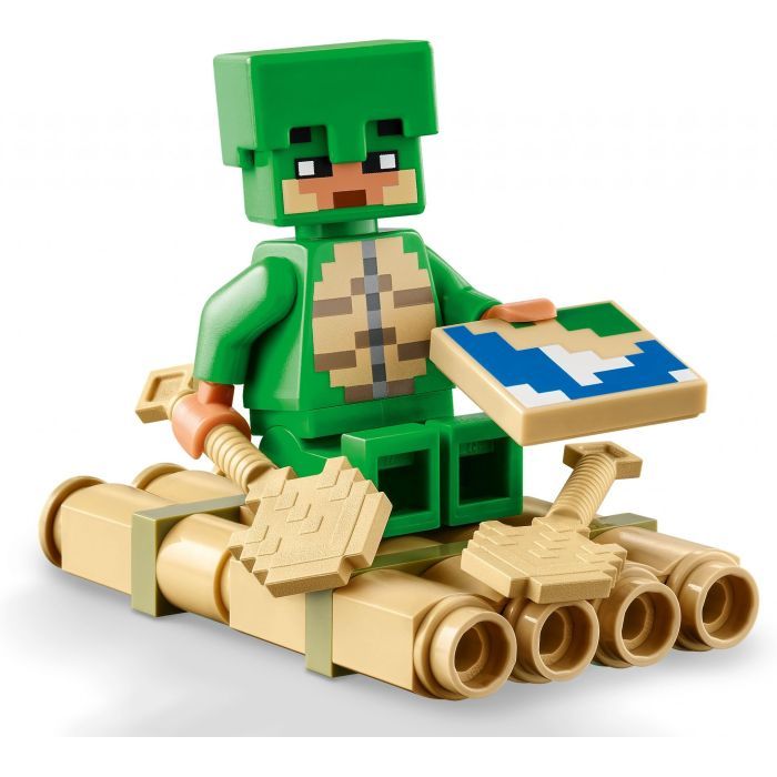 Конструктор LEGO Minecraft Пляжный дом в форме черепахи 234 деталей (21254) изображение 6
