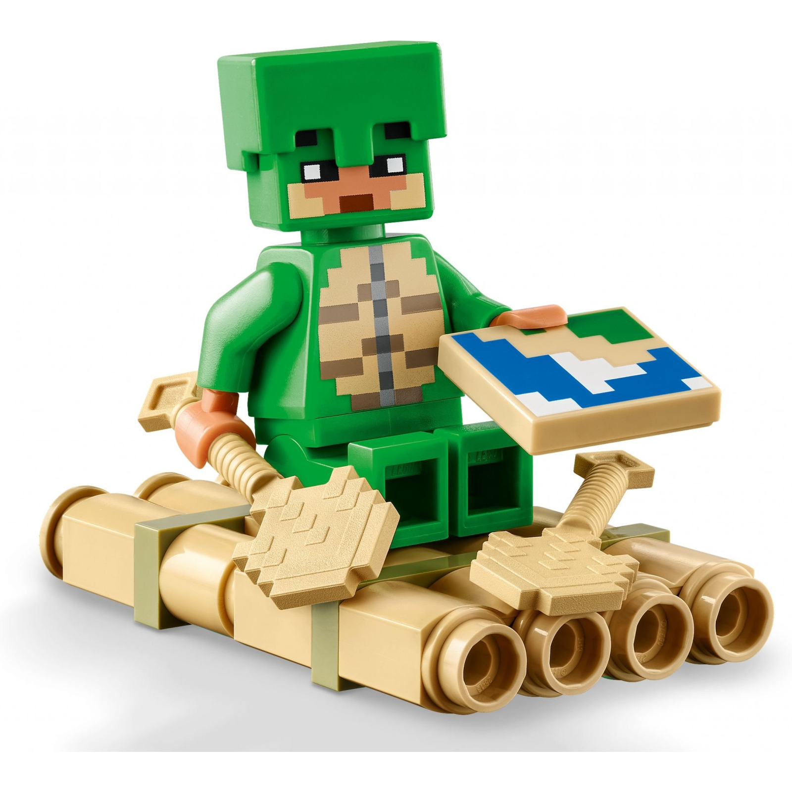 Конструктор LEGO Minecraft Пляжний будинок у формі черепахи 234 деталей (21254) зображення 6