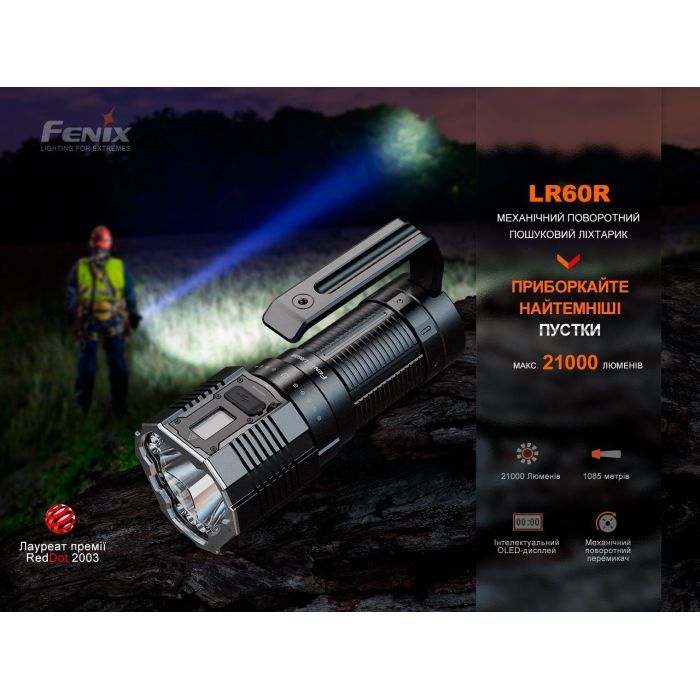Ліхтар Fenix LR60R зображення 6