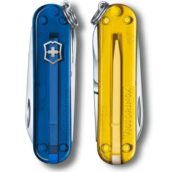 Нож Victorinox Classic SD Ukraine Жовто-синій (0.6223.T2G.T81) изображение 6