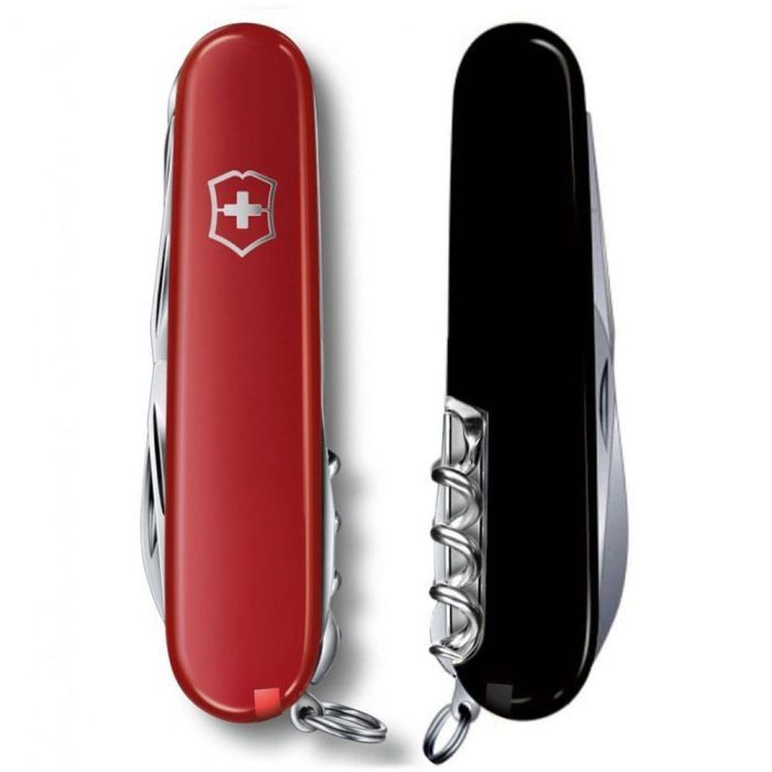 Нож Victorinox Huntsman Ukraine 91 мм Червоно-чорний (1.3713.1.3) изображение 6
