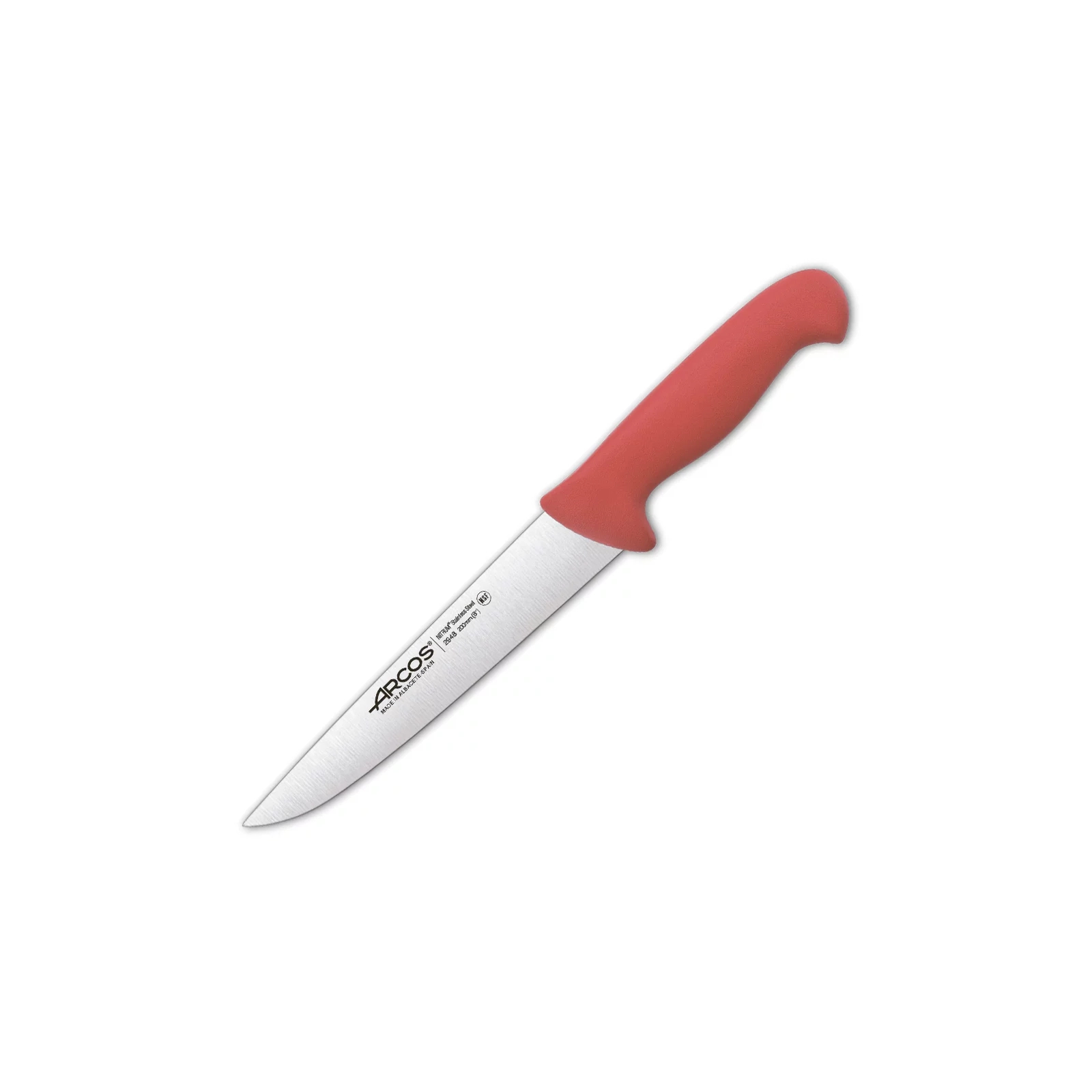 Кухонный нож Arcos серія "2900" для обробки м'яса 200 мм Червоний (294822)