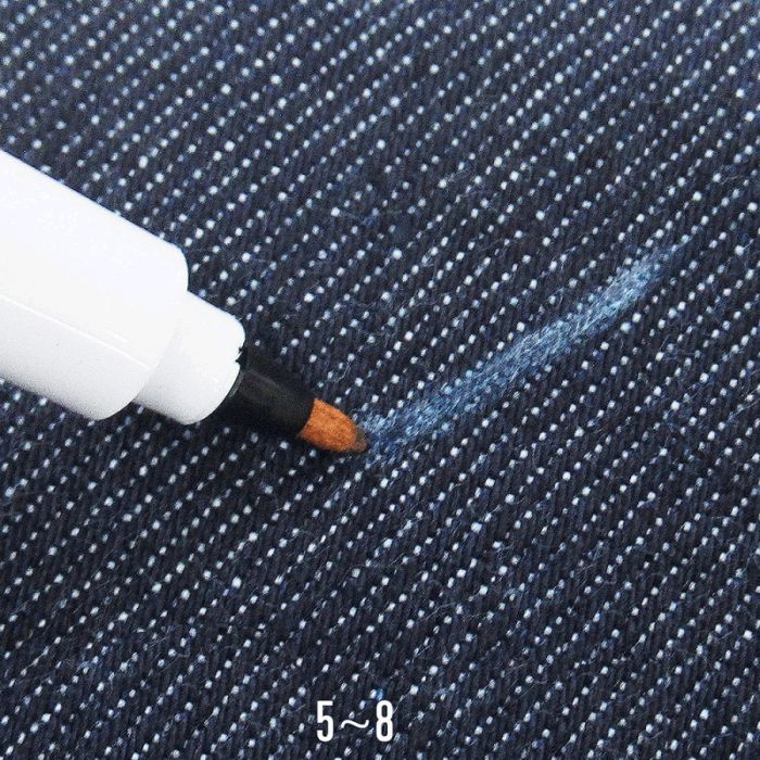 Художественный маркер Marvy водорастворимый Water Erasable для разметки ткани, Белый, 1 мм (752481423013) изображение 3