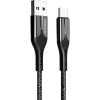 Дата кабель USB 2.0 AM to Type-C 1.2m 5A Choetech (AC0013-BK)