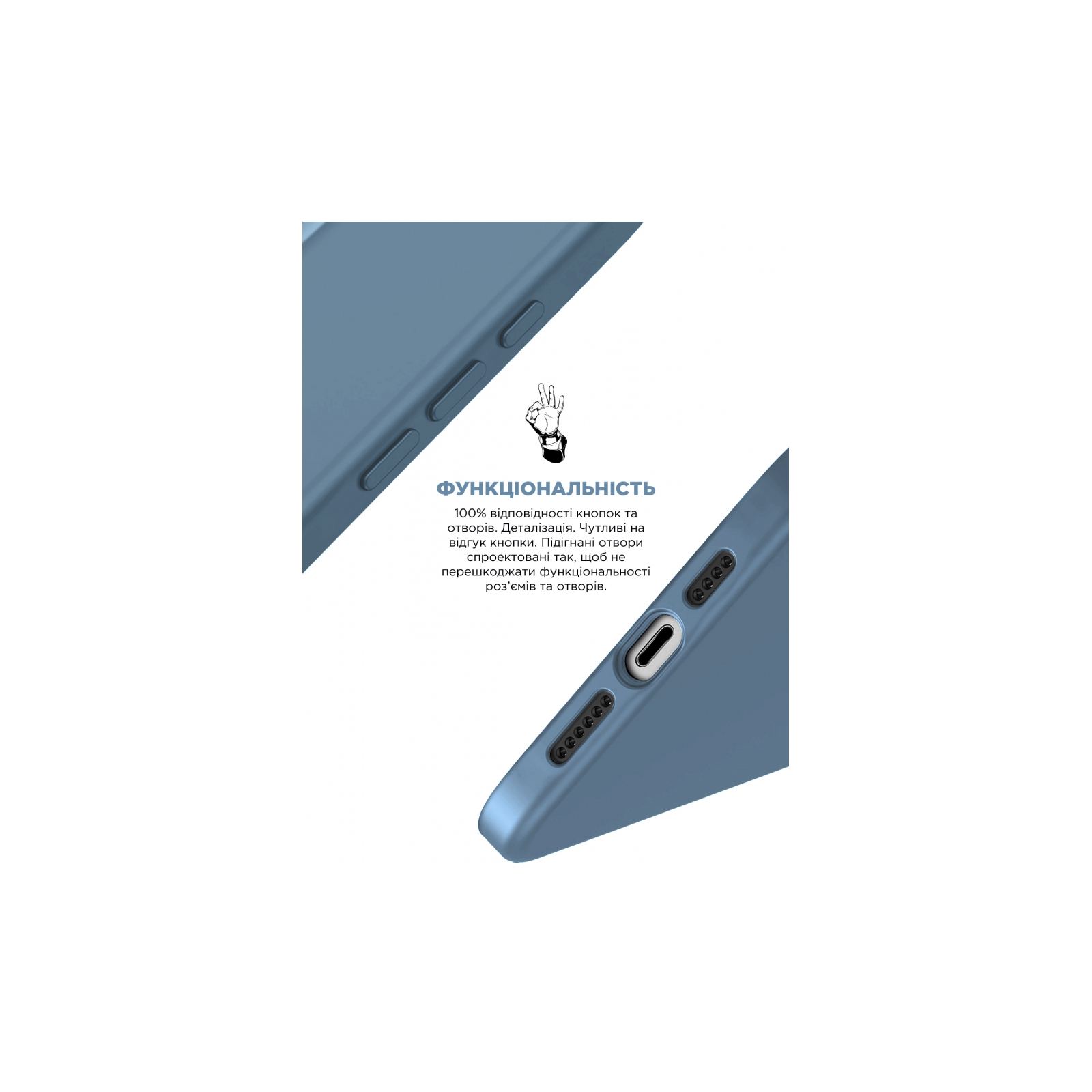 Чохол до мобільного телефона Armorstandart ICON2 MagSafe Apple iPhone 15 Pro Storm Blue (ARM72757) зображення 4