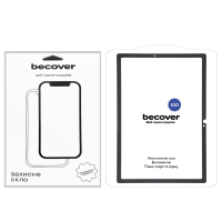 Фото - Захисне скло / плівка Becover Скло захисне  10D Samsung Galaxy Tab S9 FE  10.9" (SM-X510/SM-X516B)