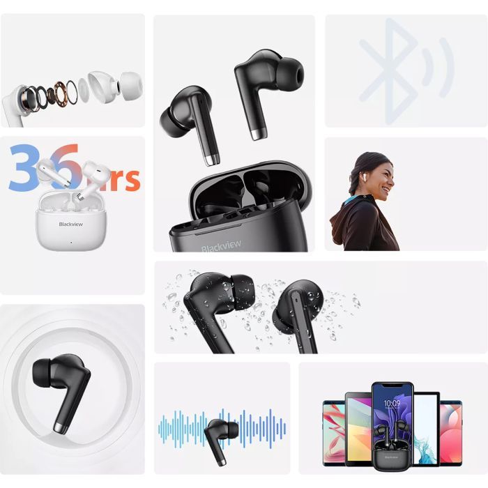 Наушники Blackview AirBuds 4 White (6931548312666) изображение 11