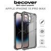 Чехол для мобильного телефона BeCover Anti-Shock Apple iPhone 15 Pro Max Grey (710624) изображение 5