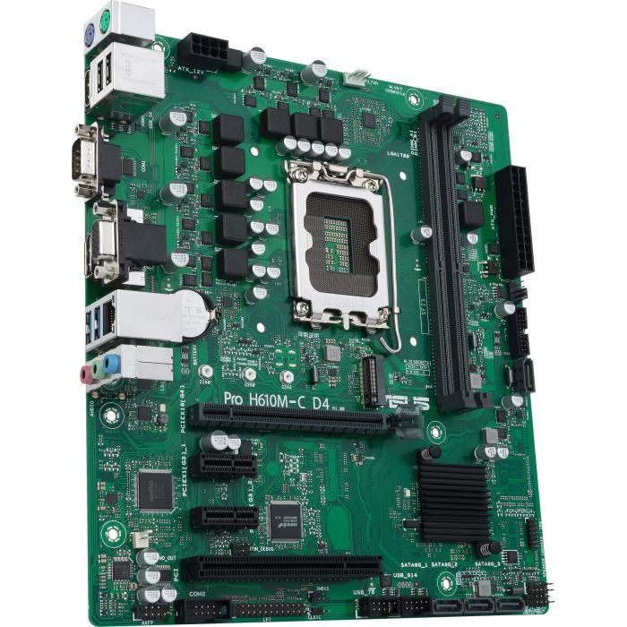 Материнська плата ASUS Pro H610M-C D4-CSM зображення 3
