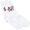 Шкарпетки дитячі BNM з квіточками (M0C0102-0812-5G-white) зображення 2
