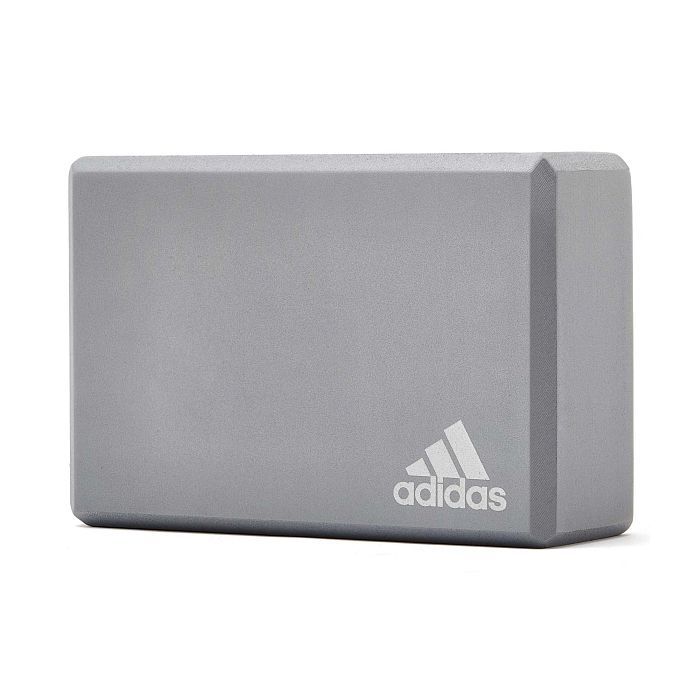 Блок для йоги Adidas Yoga Block ADYG-20100FOAM Уні 22.8x15.2x7.6 см Сірий (885652004121) изображение 3
