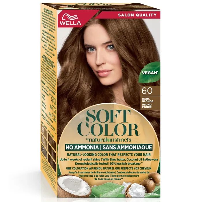 Фарба для волосся Wella Soft Color Безаміачна 70 - Натуральний блонд (3614228865784)
