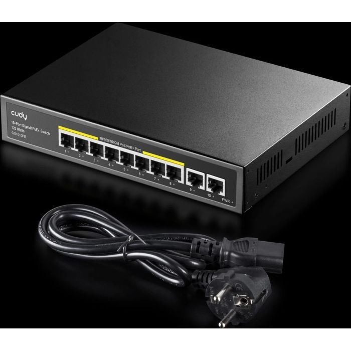Коммутатор сетевой Cudy GS1010PE изображение 6