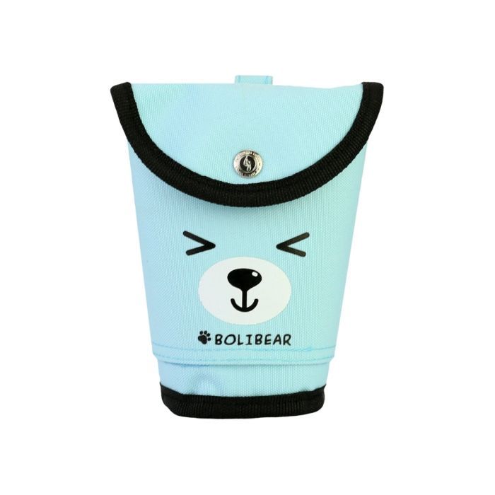 Пенал Cool For School подставка 1 отделение Голубой (B-8695-blue)