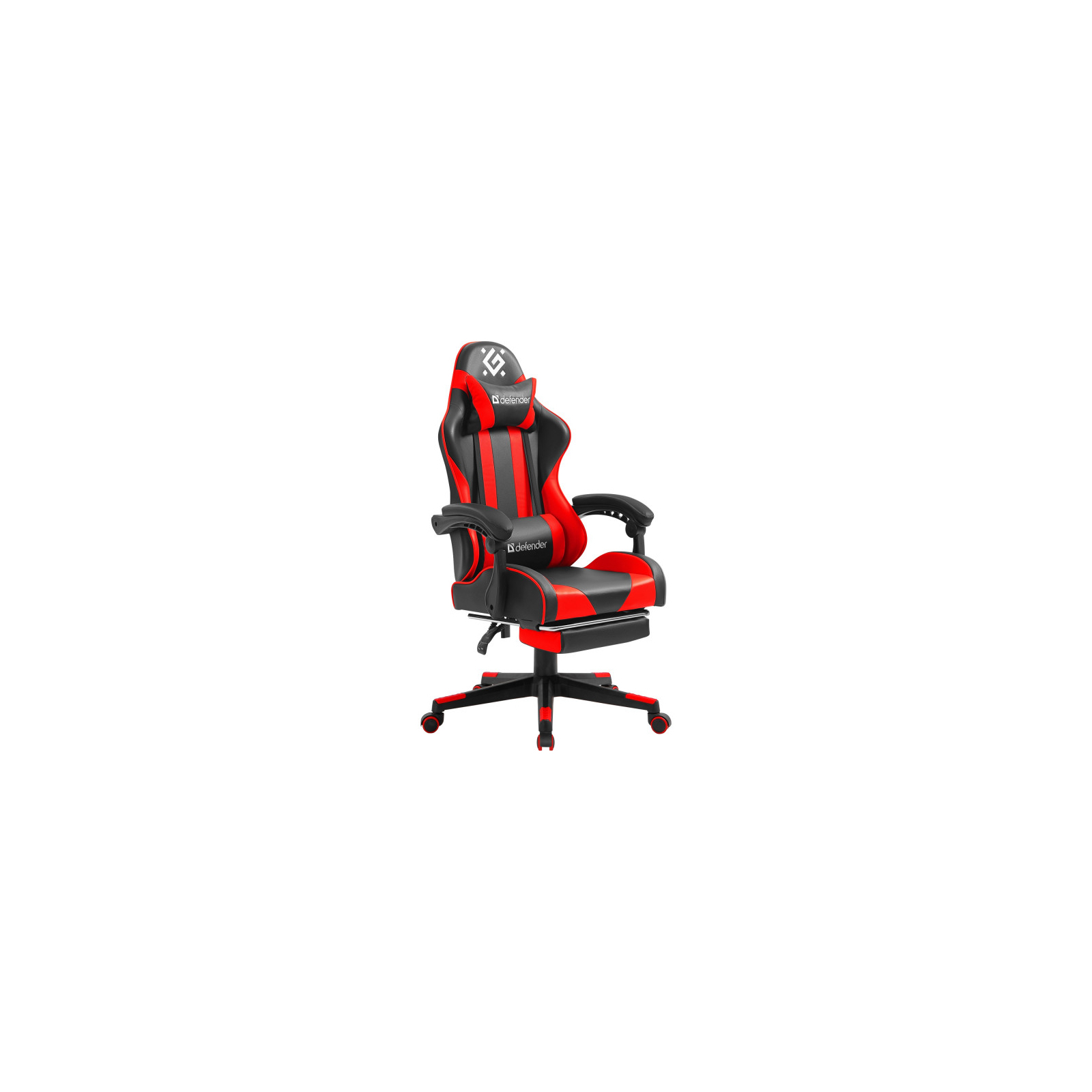 Кресло игровое Defender Rock Black/Red (64346)