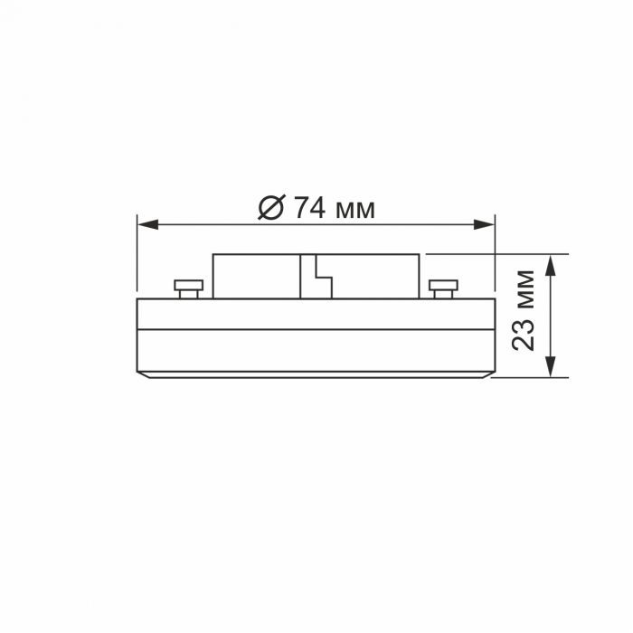 Лампочка Videx GX53 8W 4100K 220V (VL-GX53-08534) изображение 6
