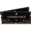 Модуль пам'яті для ноутбука SoDIMM DDR4 32GB (2x16GB) 3200 MHz Vengeance Corsair (CMSX32GX4M2A3200C22) зображення 2
